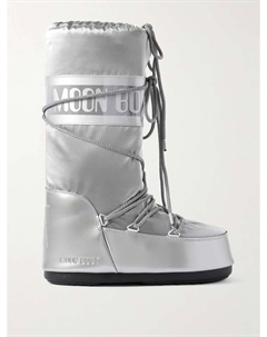 Ботинки Icon Glance с металлическим корпусом и ПВХ, серебряный Moon boot