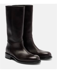 Кожаные ботинки для верховой езды Nobilis, Laquer Brown The row