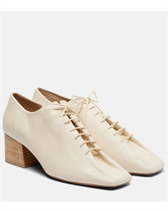 Кожаные дерби Souris 55, White Lemaire