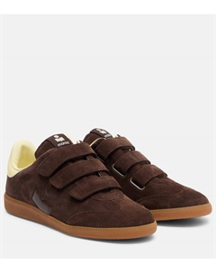 Бет замшевые кроссовки, Chocolate/Light Yellow Isabel marant