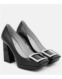 Туфли-лодочки Viv' на платформе из лаковой кожи Roger vivier