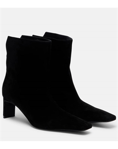 Ona 55 замшевые ботильоны, Black Khaite
