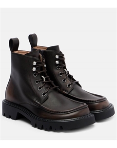 Кожаные армейские ботинки sierra, Dark Brown Loewe