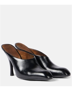 Кожаные мюли Colt 100, Black Khaite