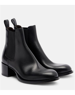 Ботинки челси из кожи челси nobilis, Black The row
