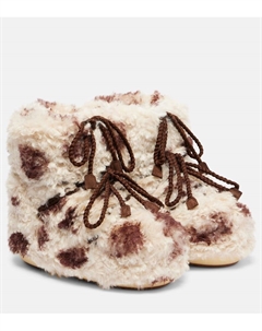 Ботинки в коровью расцветку, Cow Moon boot