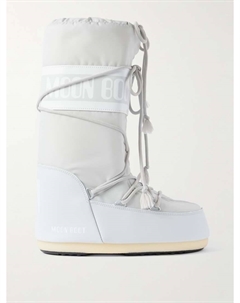 Зимние ботинки Icon из искусственной кожи и ракушек, серый Moon boot