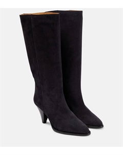 Ботинки Rouxy из замши, Faded Black Isabel marant