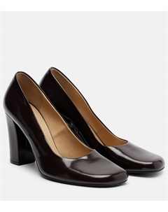 Туфли-лодочки Penelope из кожи, Lacquer Brown The row