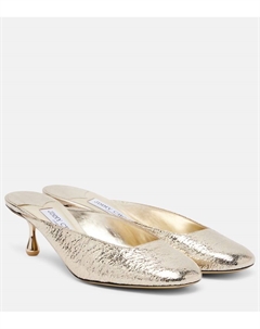 Пикси 50 metallic мюли, Gold Jimmy choo