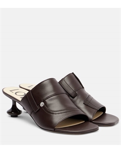 Кожаные мюли Toy Panta 45, Shitake Loewe