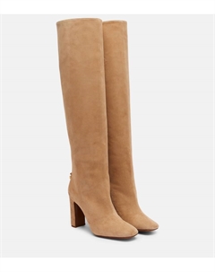 Замшевые сапоги выше колена, Tortora Dolce&gabbana