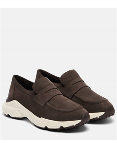 Кожаные слипоны на меху, Palissandro Tod's