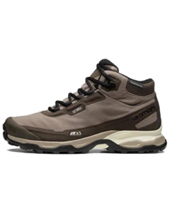 Кроссовки Shelter Lifestyle Shoes Unisex Mid-top, коричневый Salomon