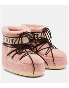 Флисовые ботинки Icon на щиколотку, Pink Moon boot