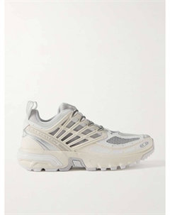 Кроссовки Acs Pro Advanced с резиновой отделкой и сеткой, белый Salomon