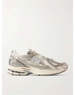 Кроссовки 1906R с металлической резиновой отделкой и сеткой, золотой New balance