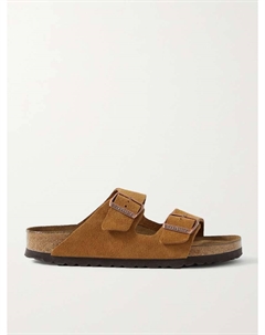 Замшевые сандалии Arizona, коричневый Birkenstock