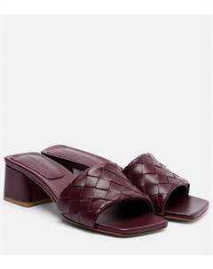 Parco 45 Intrecciato кожаные мюли, Barolo Bottega veneta