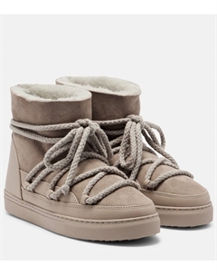 Классические замшевые зимние сапоги, Grey Inuikii