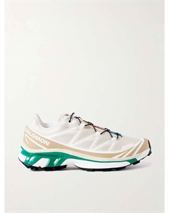 Кроссовки с сетчатой отделкой из термопластичного полиуретана XT-6, бежевый Salomon