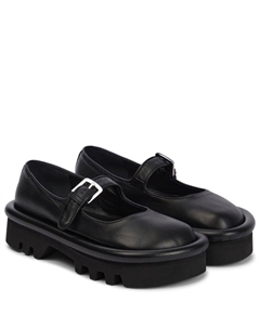 Кожаные лоферы Bumper-Tube, Black Jw anderson