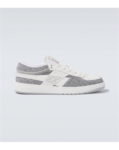 G Move кожаные и джинсовые кроссовки, Grey/White Givenchy