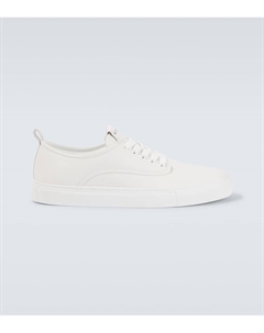 Кожаные кроссовки Logo, White Givenchy