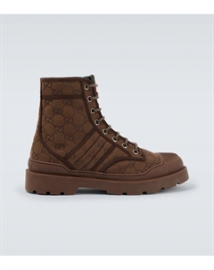 Новые ботинки Sherlin GG из ткани, Cr.Br/Cr.Br/Cr.Br/Vrv Gucci