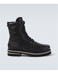 Кожаные шнурованные ботинки Courchevel, Black Bogner