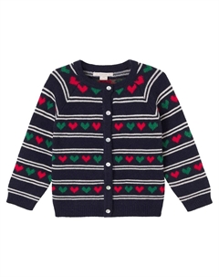 Кардиган из смесовой шерсти, Heart Konges slojd