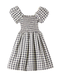 Платье Cherisla из смесового хлопка, Sun Check Molo