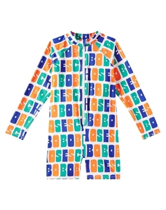 Рашгард для плавания с логотипом, Offwhite Bobo choses