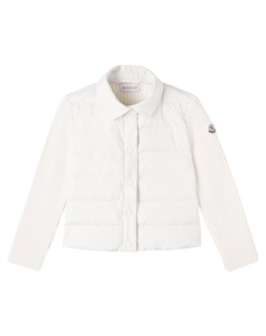 Кардиган с нижними панелями, White Moncler enfant