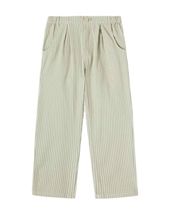 Франки пинастрайп хлопковые брюки, Tea Stripe Konges slojd