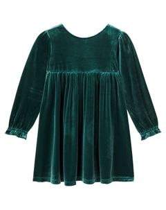 Платье из бархата с бантом, Pine Grove Konges slojd