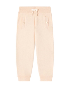 Хлопковые и шерстяные брюки с логотипом, Rabane Chloé kids