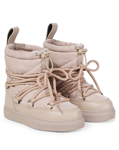 Зимние ботинки с кожаной отделкой, Sand Inuikii kids