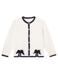 Кардиган из шерсти с бантом Alette, Etoile Konges slojd