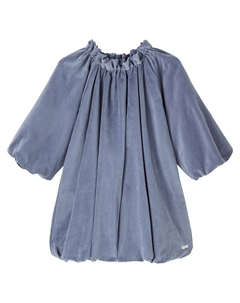 Платье из хлопкового вельвета Oliana, Dark Spruce Donsje