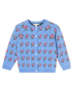 Белый цветочный кардиган, Rosie Shade Konges slojd