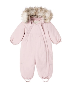 Детский комбинезон с капюшоном Baby Nickie, Rose Powder Wheat