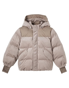 Куртка-пуховик Mads из вельвета, Grey Stone Wheat