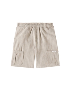 Полосатые хлопковые шорты Aleid, Sesane - White Striped Donsje