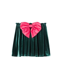 Юбка из бархата с бантом, Pine Grove Konges slojd
