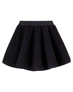 Плиссированная юбка-тэдди, Black Moncler enfant