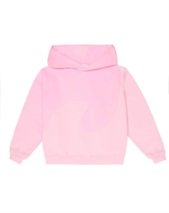 Худи из хлопковой смеси с декоративными швами, Pink Purple 1 Erl kids