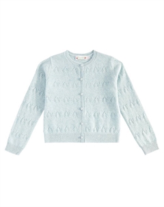 Кашемировый кардиган Galina, Tilleul Bonpoint