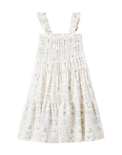 Платье Josie с цветочным принтом и ярусами, Tile Rylee + cru