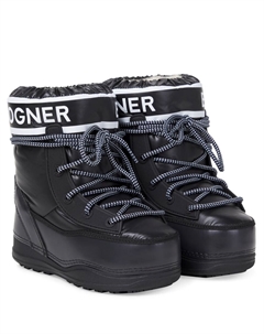 Зимние ботинки La Plagne с логотипом, Black Bogner kids